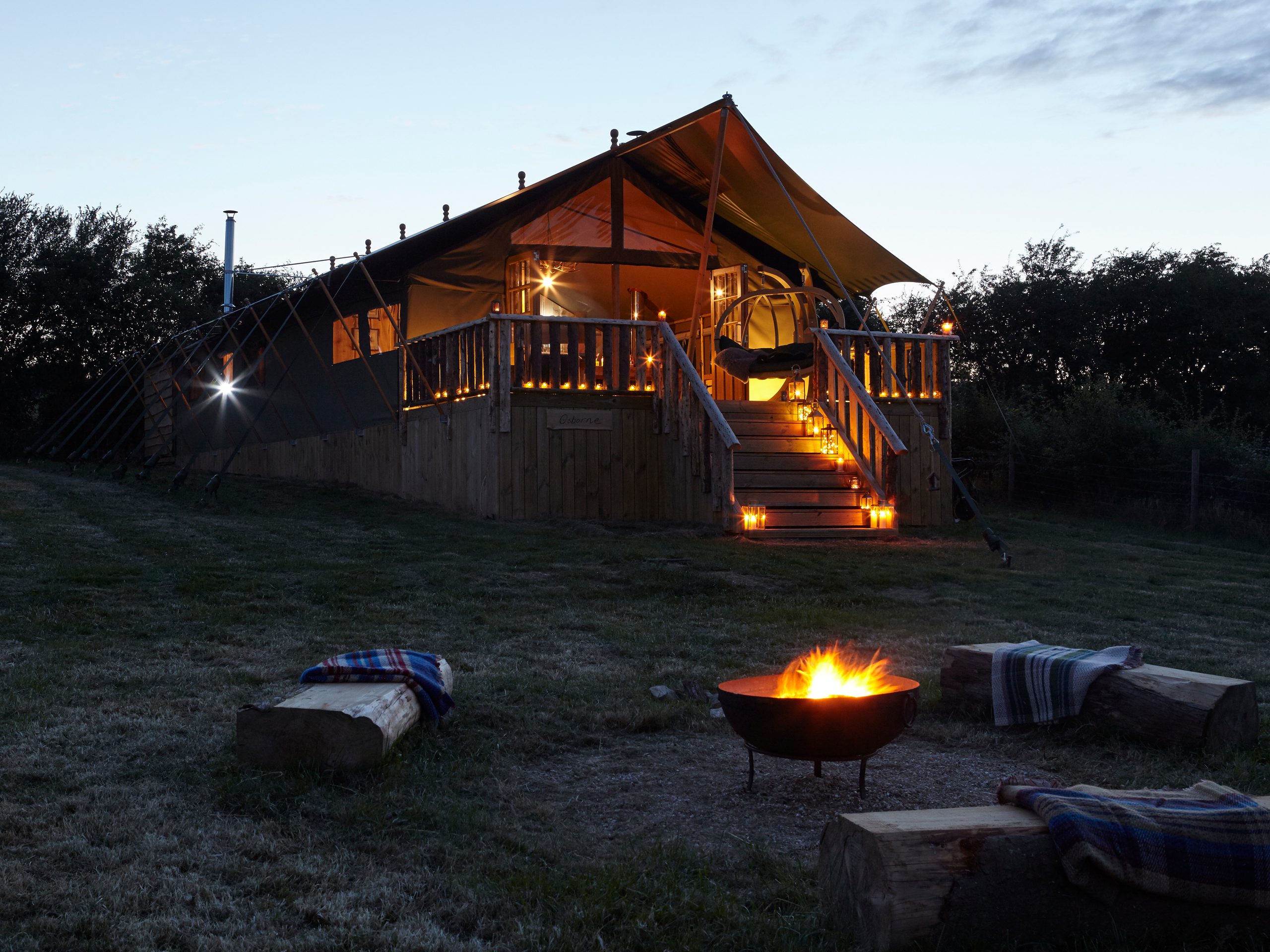 Glamping the Wight Way