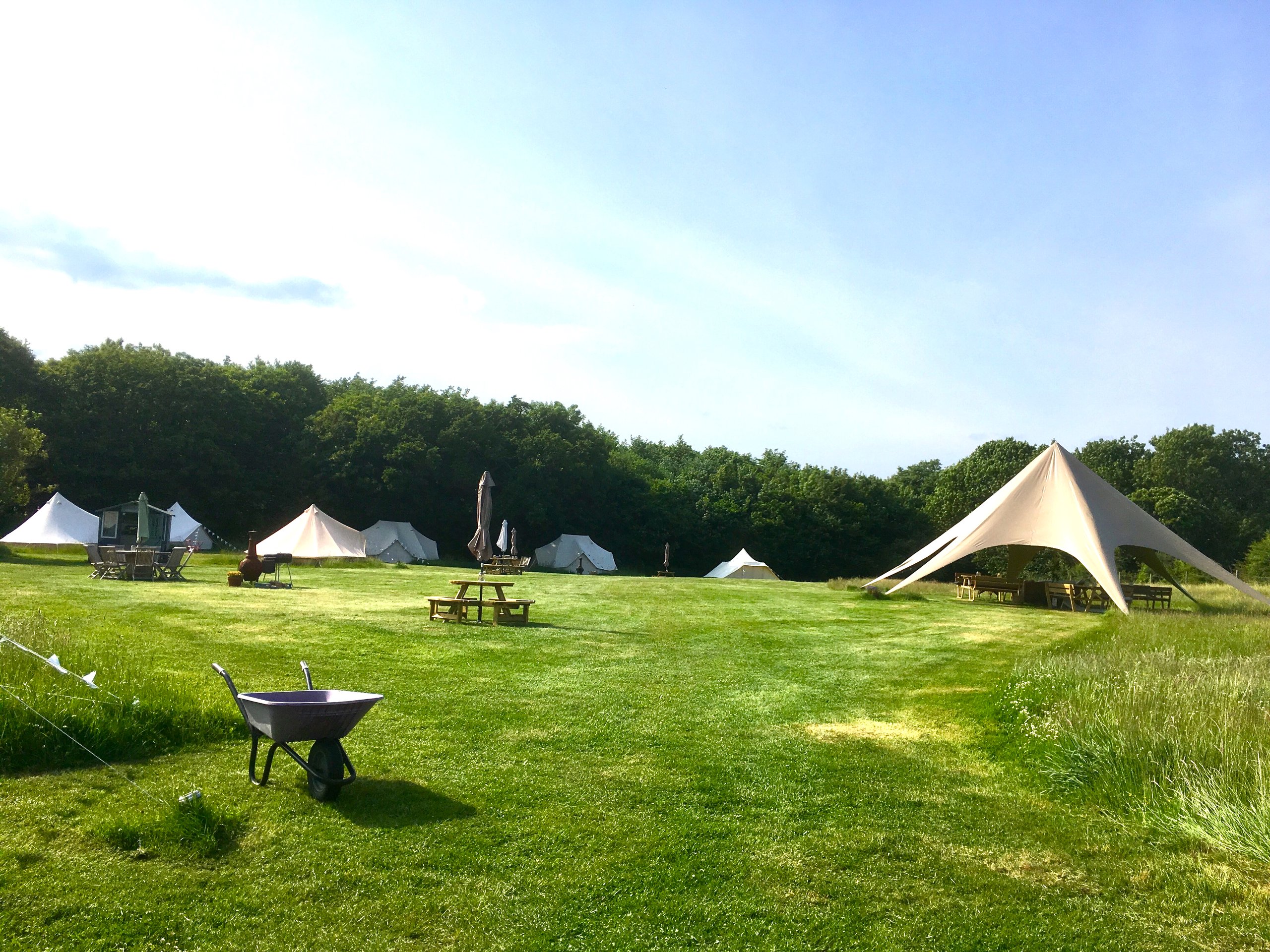 Glamping at Preston Court - Image 1