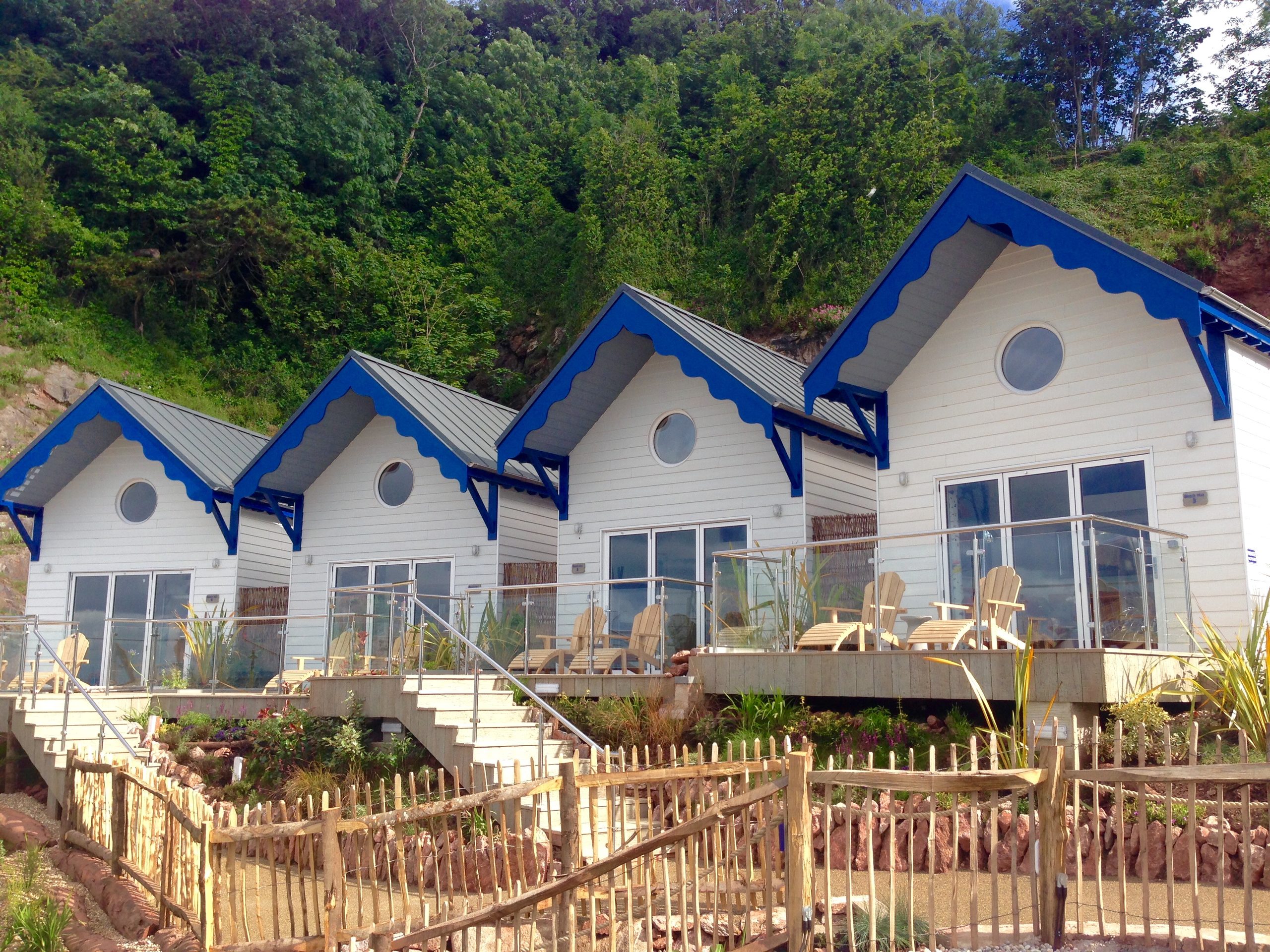 Beach Huts at Cary Arms