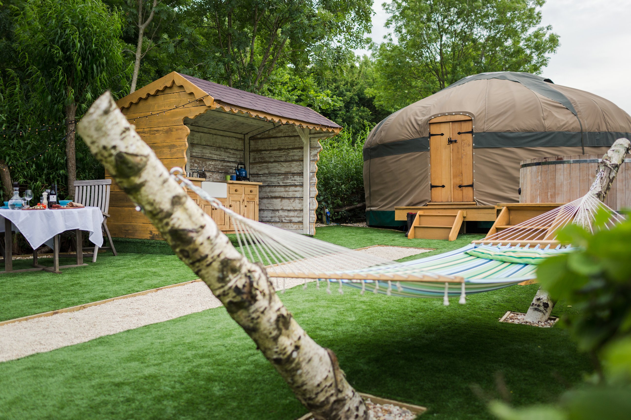 The Yurt at Hollands Farmhouse
