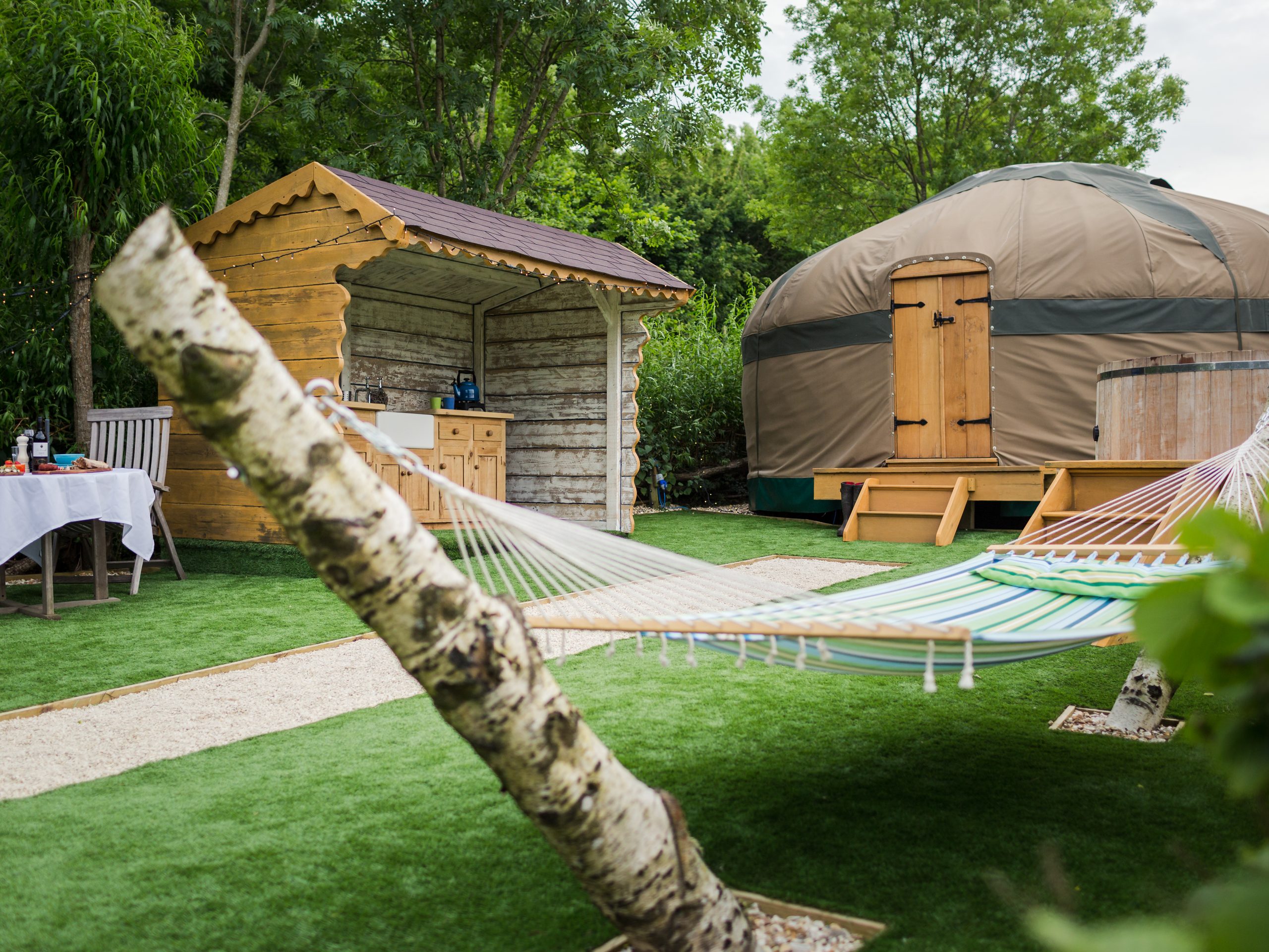 The Yurt at Hollands Farmhouse