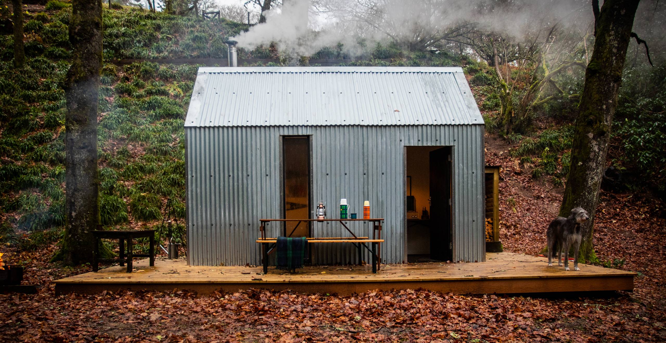 North Lodge and River Cabin