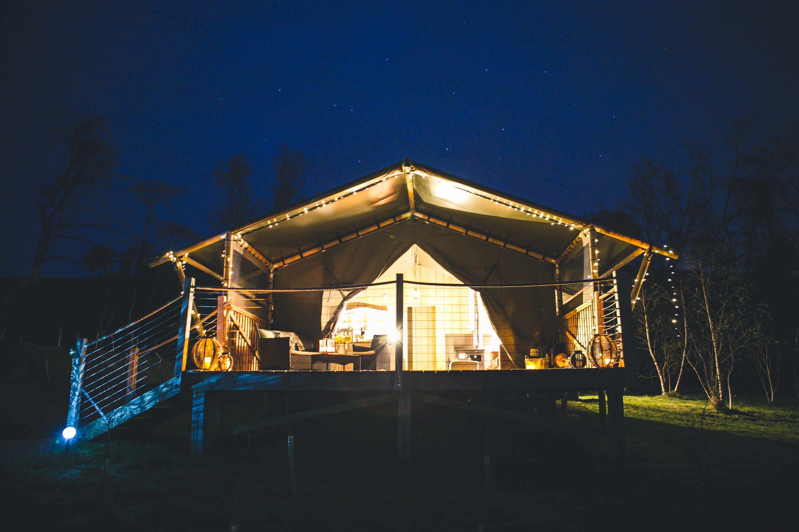 Oaklands Glamping - Luxury Safari Tents
