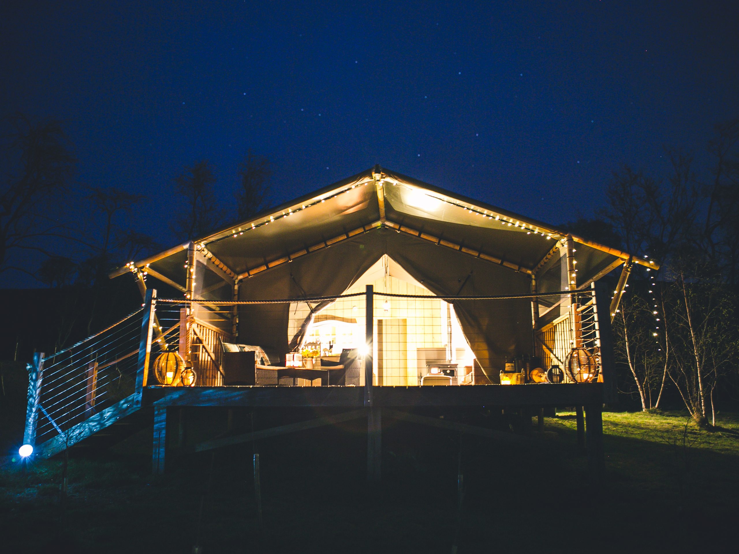 Oaklands Glamping - Luxury Safari Tents