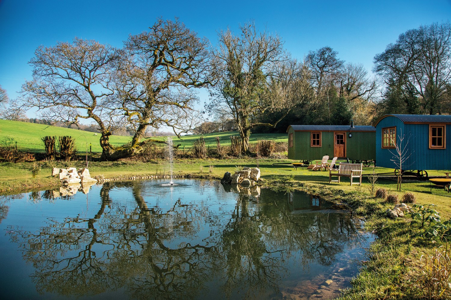 Merry Harriers Shepherds Huts
