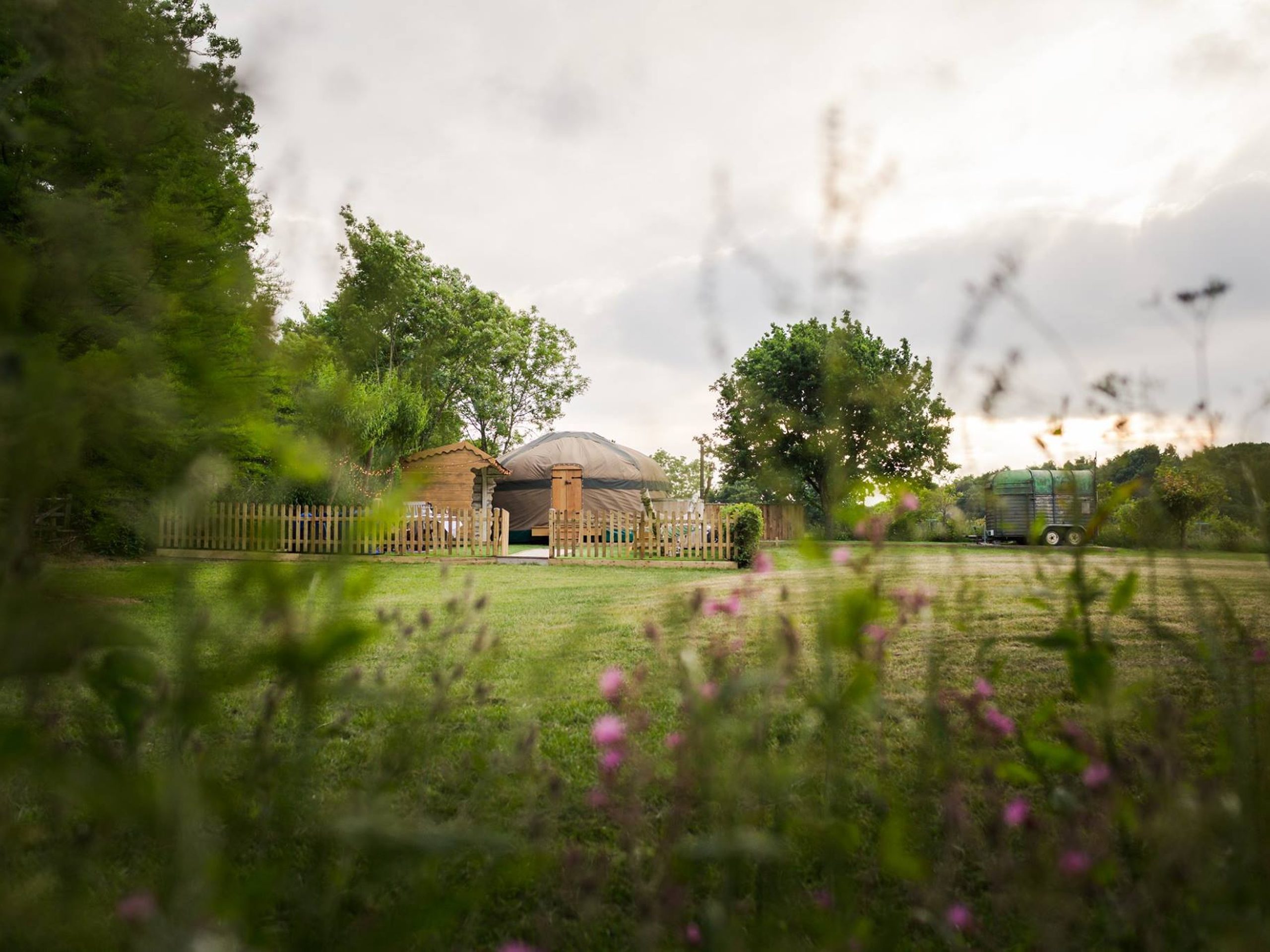 The Yurt at Hollands Farmhouse